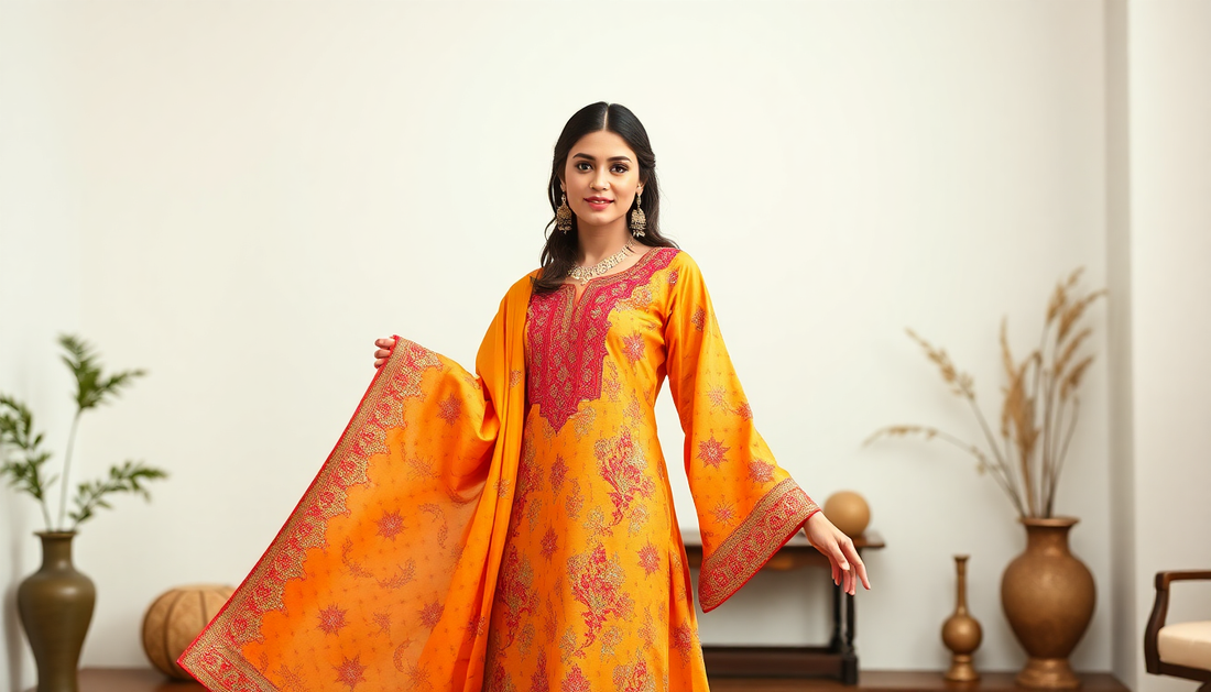 Elevate Your Style with Chanderi Suits for All Seasons