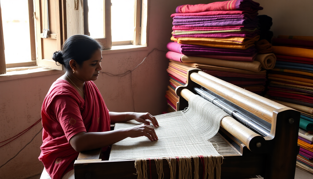 Handloom Linen Sarees: The Craftsmanship Behind the Beauty