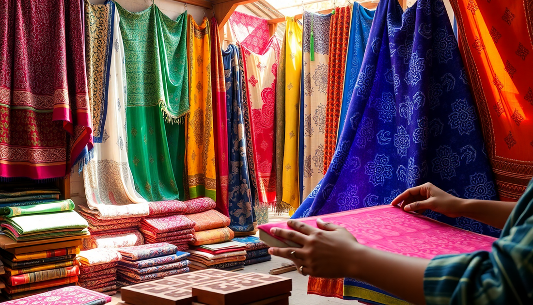 Elevate Your Retail with the Timeless Charm of Authentic Indian Hand Block Printed Textiles