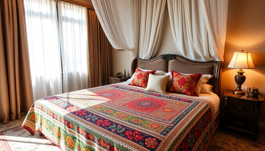 Elevate Your Bedroom with Jaipuri Bedsheets for Double Beds: A Harmonious Blend of Style and Comfort