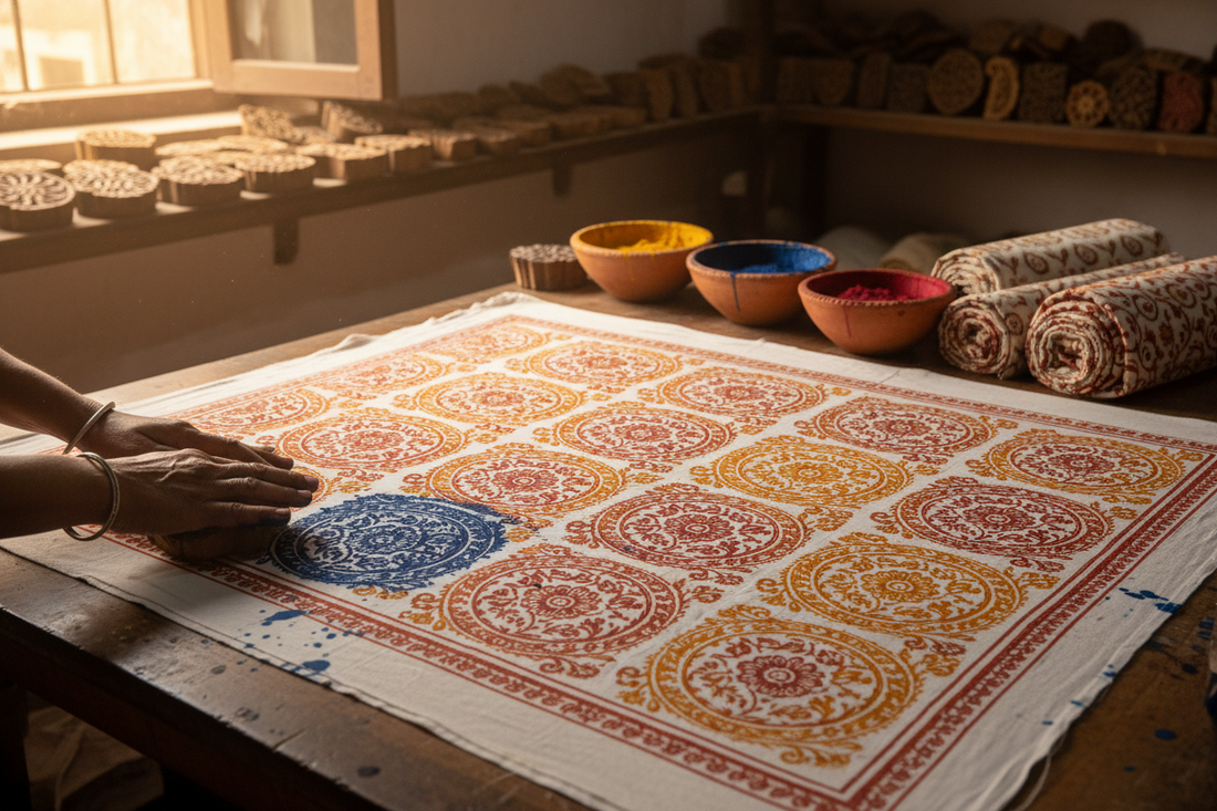 Sanganeri Block Printing: The 400-Year Craft Behind Every Suit Your Boutique Sells