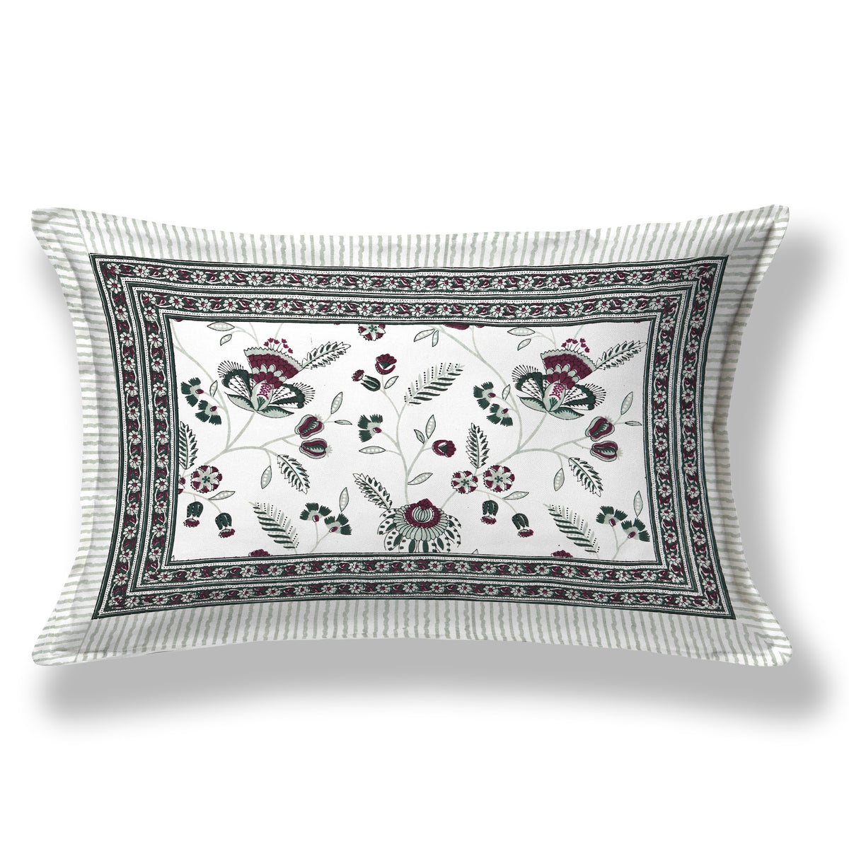 Elora Grey Plum Floral Vine Murugan Cotton Single Bedsheet 60x90 with 1 Pillow Cover Bedsheet 1-TR_J7iYIHVZ-aHecFozgBQ-CSboP8Vj_w2000