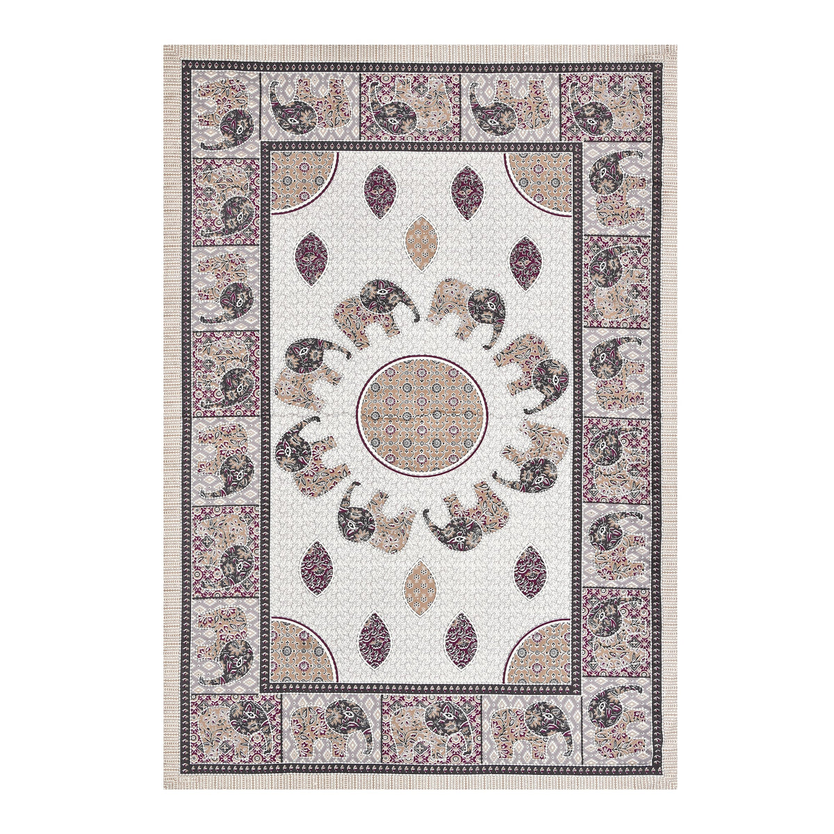 Elora Grey Elephant Mandala Murugan Cotton Single Bedsheet 60x90 with 1 Pillow Cover Bedsheet 125z0ZKQuIjzvET3pn7EWnIbCgFeEov7s_w2000