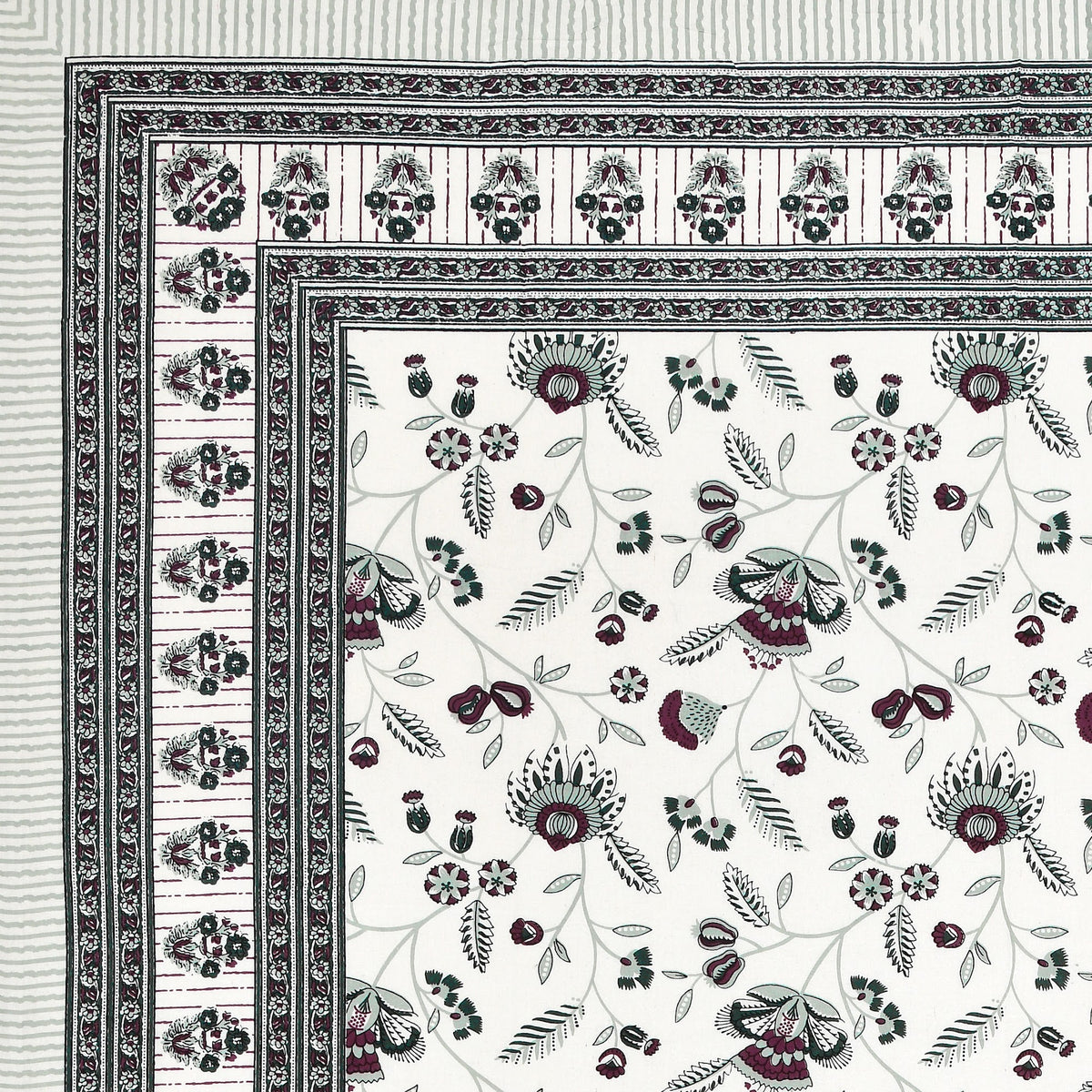 Elora Grey Plum Floral Vine Murugan Cotton Single Bedsheet 60x90 with 1 Pillow Cover Bedsheet 194yJzfj3x8o2n999tGNprJXz1W3CEBZO_w2000