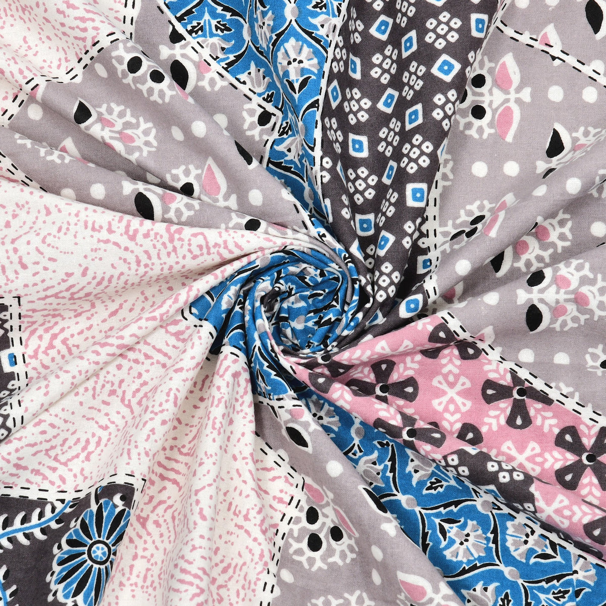 Elora Aqua Patchwork Medallion Murugan Cotton Single Bedsheet 60x90 with 1 Pillow Cover Bedsheet 1EfEWWmJJISFch6R6xCXPXTC6ymq8y_nn_w2000