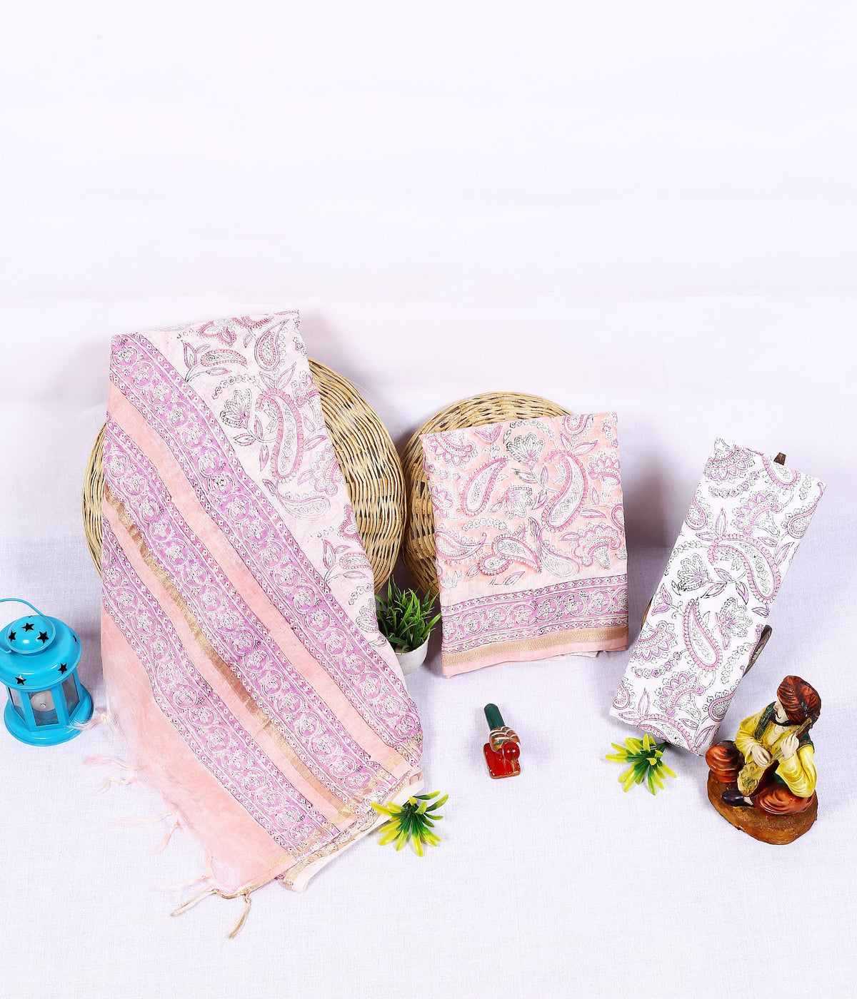 Chanderi Silk Hand Block Print Suit Material | Aadoo Kairi – Peach Pink Paisley | Peach & Pink | Zari Border Dupatta | Wholesale Suit Material 1FzgFuqL-8XLrhBHS1QtsDN6Ph2OE16DD_w2000