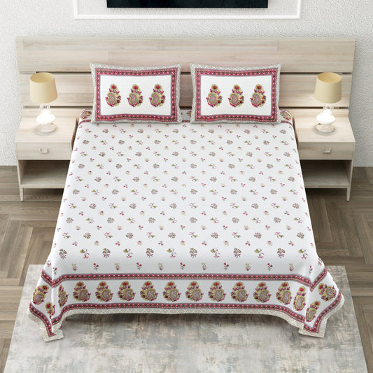 Avantika Maroon Buti Kairi Border Cotton King Size Bedsheet With 2 Pillow Covers Bedsheet 1Hqfp7xWYadbJ31teo9xTjoX9e0p4ZasY_w2000