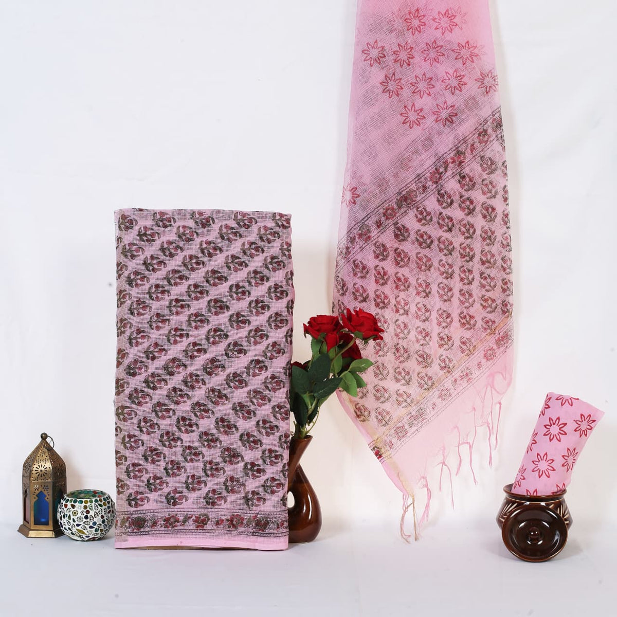 Baby Pink Paisley Buti Pure Kota Doria Salwar Suit – Unstitched 3 Piece (Top & Dupatta Kota) Suit Material 1Mz40mH1YA883RbJPldziWOWV25gdtE8d_w2000