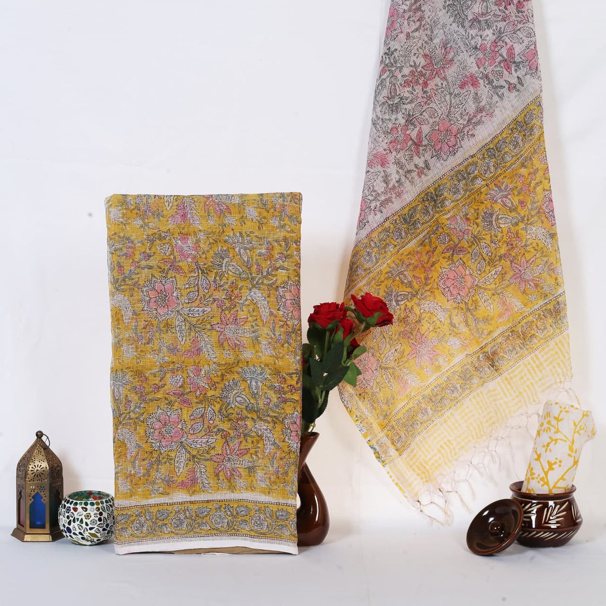 Mustard Pink Floral Pure Kota Doria Salwar Suit – Unstitched 3 Piece (Top & Dupatta Kota) Suit Material 1NO9G5URYIGDBUUzIvI_IecdtHNVzlSh-_w2000