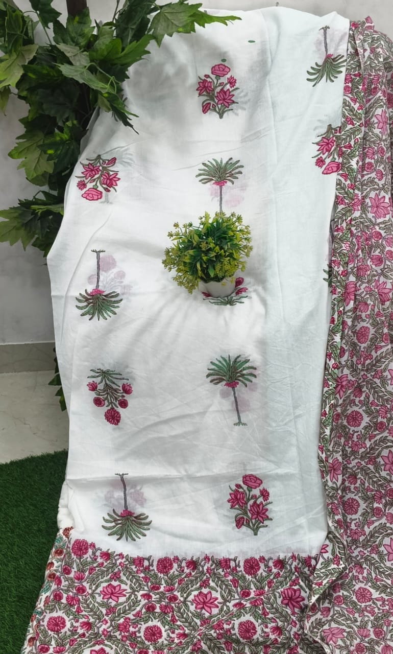 White Palm Buta Pink Reverse Jaipuri Mulmul Razai – Reversible, Cotton Filled Razai 1R6FmUBV6arpT6t80z-NIXEENh8U0sqTI_w2000