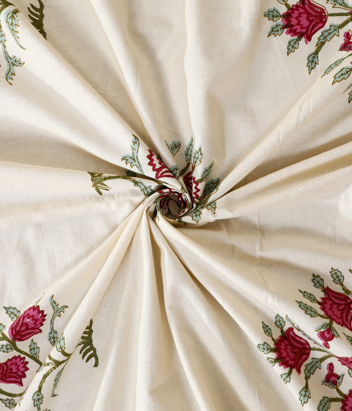 Prakriti Yuvraj Pink Border Rose Bouquet Pure Cotton King Size Bedsheet 108x108 with 2 Pillow Covers Bedsheet 1SmhqZirDkg56XcUST16QGxNBAI-WwNu4_w2000
