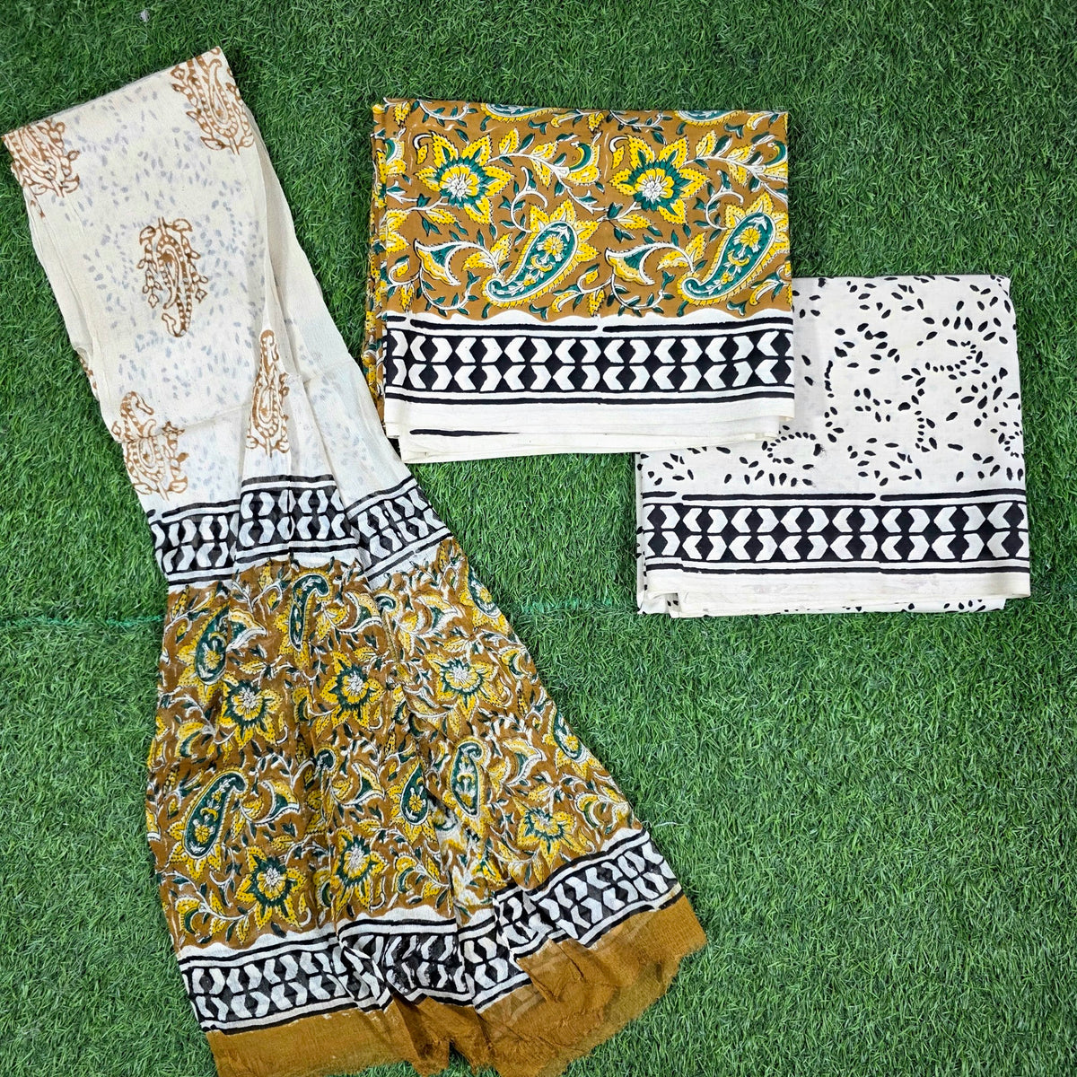Gulnaar Mustard Paisley Black Hand Block Print Cotton Suit with Chiffon Dupatta – Unstitched 3 Piece Suit Material 1W5sSLa9RaOk_4JHQLAyATTIrQcFq4Kd7_w2000