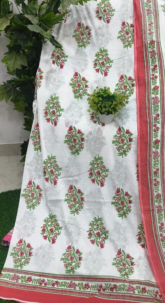 White Green Buta Red Border Jaipuri Mulmul Razai – Reversible, Cotton Filled Razai 1g7mIaZJ2kDq3ITFSkNI16n5ufRv3cjuI_w2000