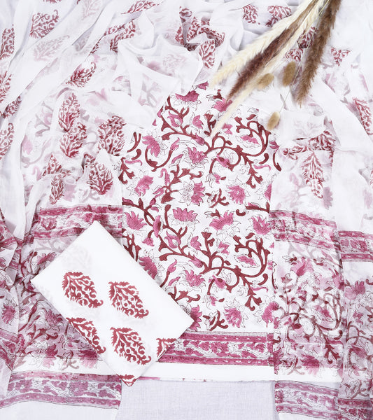 Gulnaar Magenta Ivory Floral Bel Hand Block Print Cotton Suit with Chiffon Dupatta – Unstitched 3 Piece Suit Material 1gMOcbJVb0H0z-x53EWVLc9n2uKvt6Imz_w2000