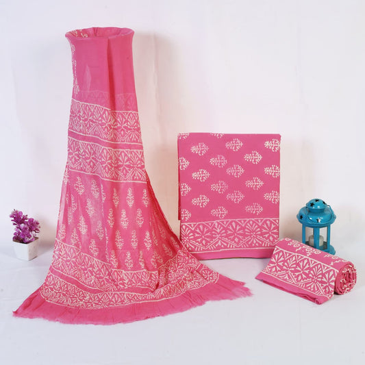 Pink Buta Hand Block Print Cotton Suit with Chiffon Dupatta – Unstitched 3 Piece Suit Material 1jDvYaIyE3UjNN8FMJvnxH6iDpx2Ugalx_w2000