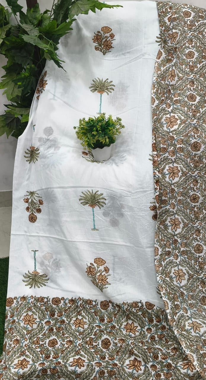 White Palm Buta Rust Reverse Jaipuri Mulmul Razai – Reversible, Cotton Filled Razai 1myqUsbx16v2OCN26RnmYz0_Ie2WrfJO3_w2000