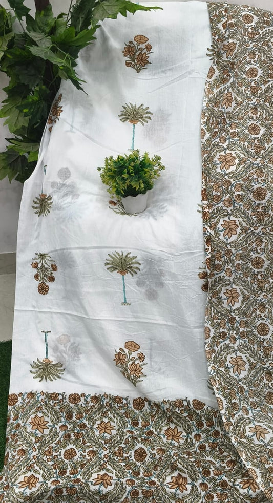 White Palm Buta Rust Reverse Jaipuri Mulmul Razai – Reversible, Cotton Filled Razai 1myqUsbx16v2OCN26RnmYz0_Ie2WrfJO3_w2000