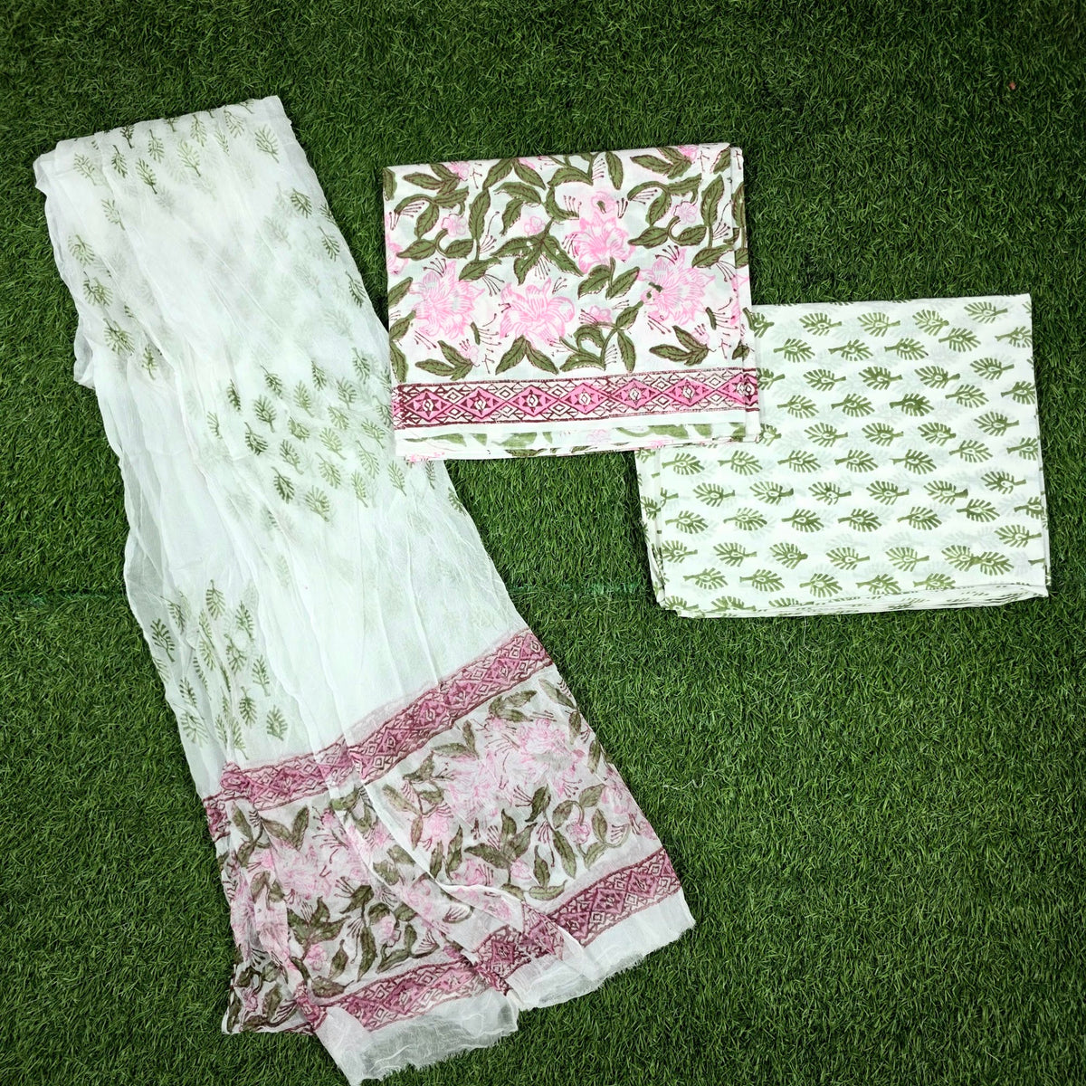 Gulnaar Pink Sage Floral Hand Block Print Cotton Suit with Chiffon Dupatta – Unstitched 3 Piece Suit Material 1pFLeoicHj4f8kvnGLDOEsaDzLHNOfc_y_w2000