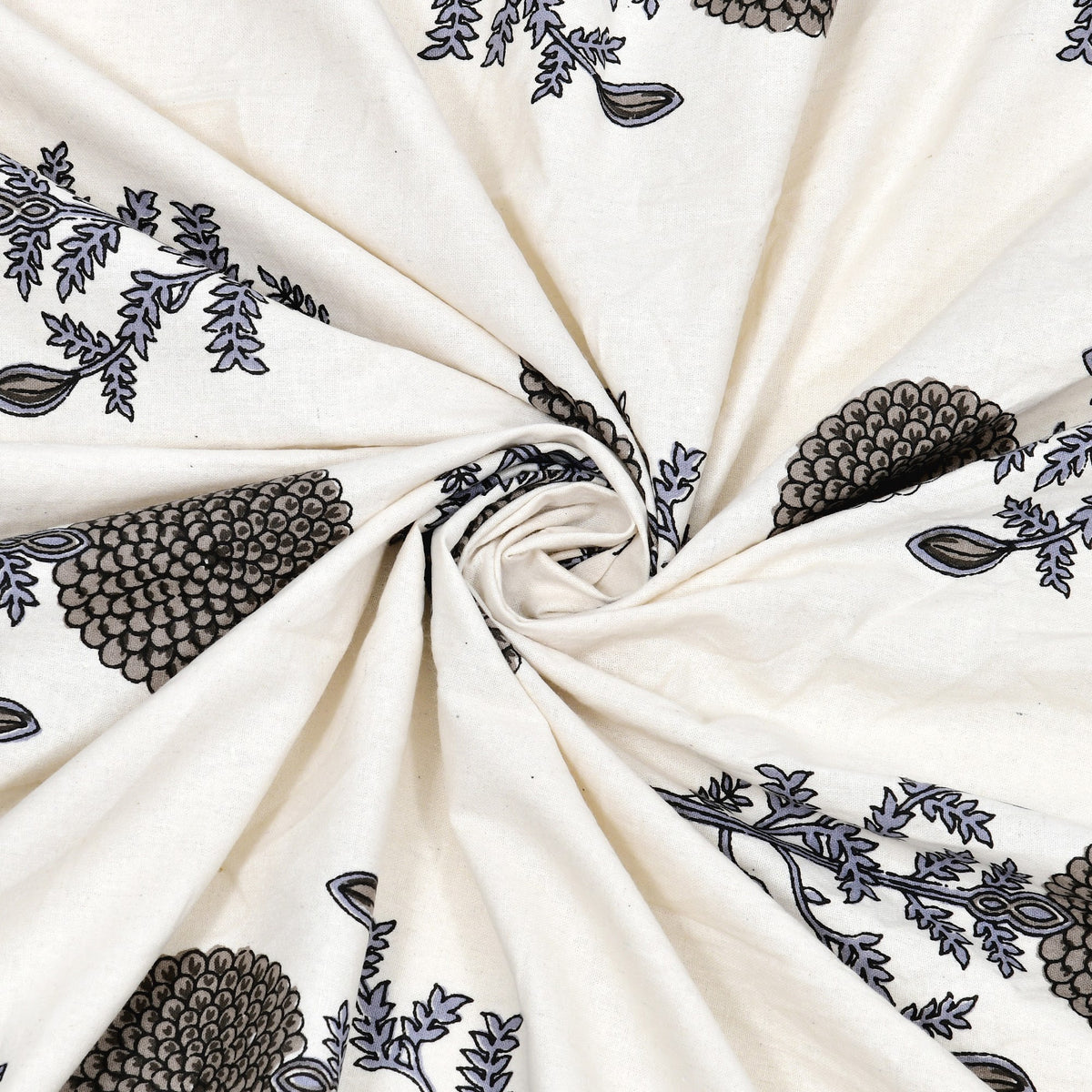 Elora Grey Marigold Buta Murugan Cotton Single Bedsheet 60x90 with 1 Pillow Cover Bedsheet 1qE_dtNh2KfNiEhQ0NI2F5d48BUX-jDmV_w2000