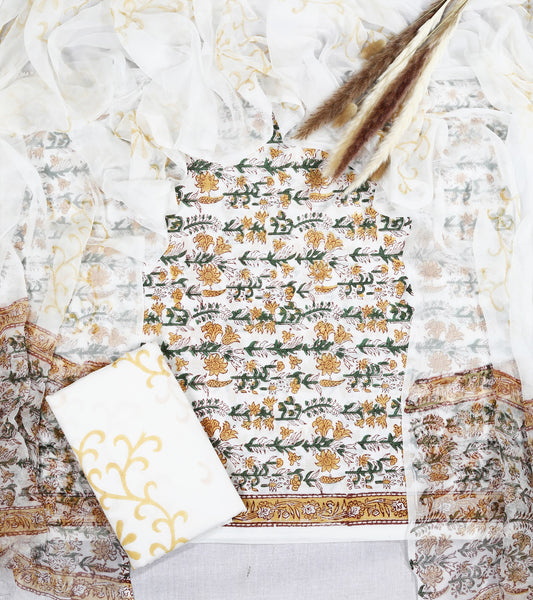 Gulnaar Ivory Mustard Green Buti Hand Block Print Cotton Suit with Chiffon Dupatta – Unstitched 3 Piece Suit Material 1rjpZY6Pr4GocXkWplLGN3RC77mJCD0M9_w2000