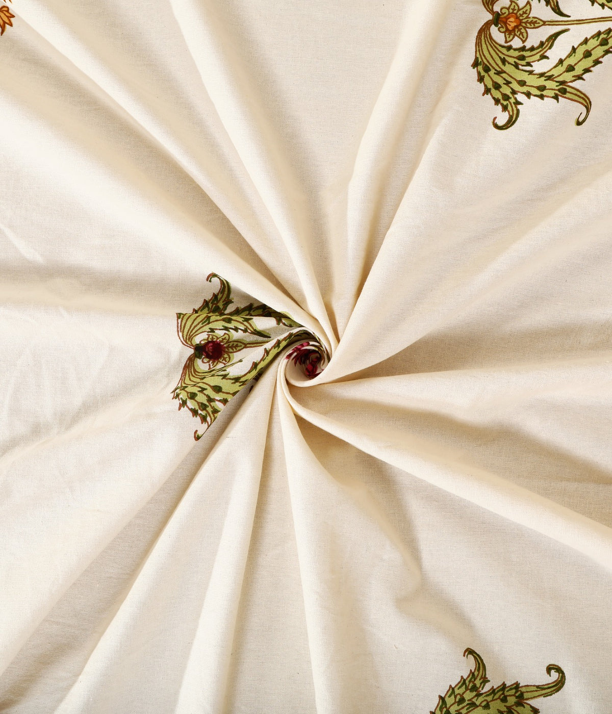 Prakriti Yuvraj Olive Mughal Buta Pure Cotton King Size Bedsheet 108x108 with 2 Pillow Covers Bedsheet 1s7XYX74QOff7gZrfwodEJERhmB9eJcKM_w2000