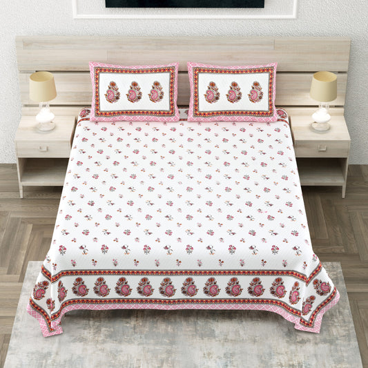 Avantika Pink Buti Cotton King Bedsheet With Paisley Border And 2 Pillow Covers Bedsheet 1txXaMf8qvxR5Awf6BzLnsD_QVRHz5V6Z_w2000