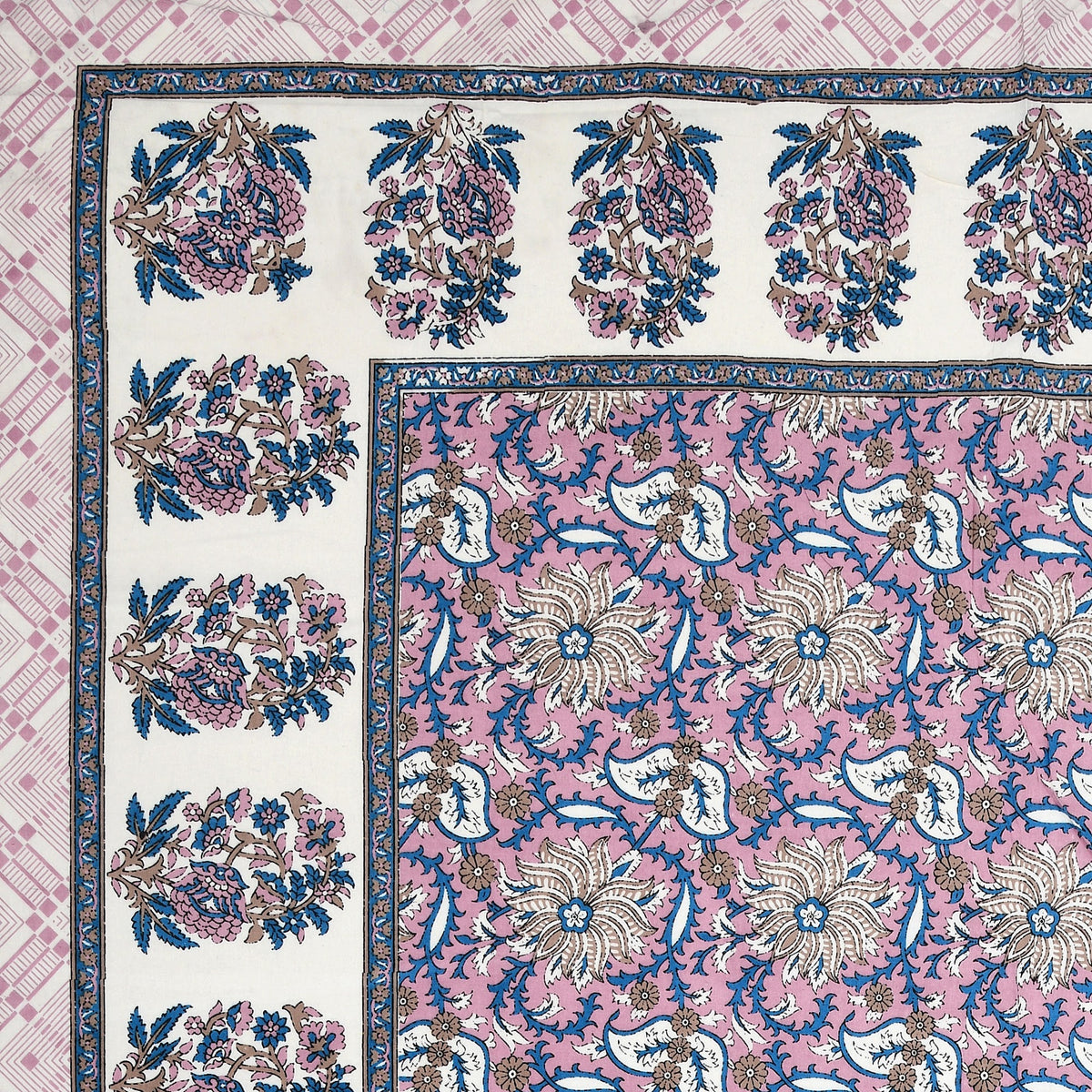 Elora Lavender Floral Jaal Murugan Cotton Single Bedsheet 60x90 with 1 Pillow Cover Bedsheet 1woJ3R0qfinbbmAmgyv0h0g512bILe8cG_w2000