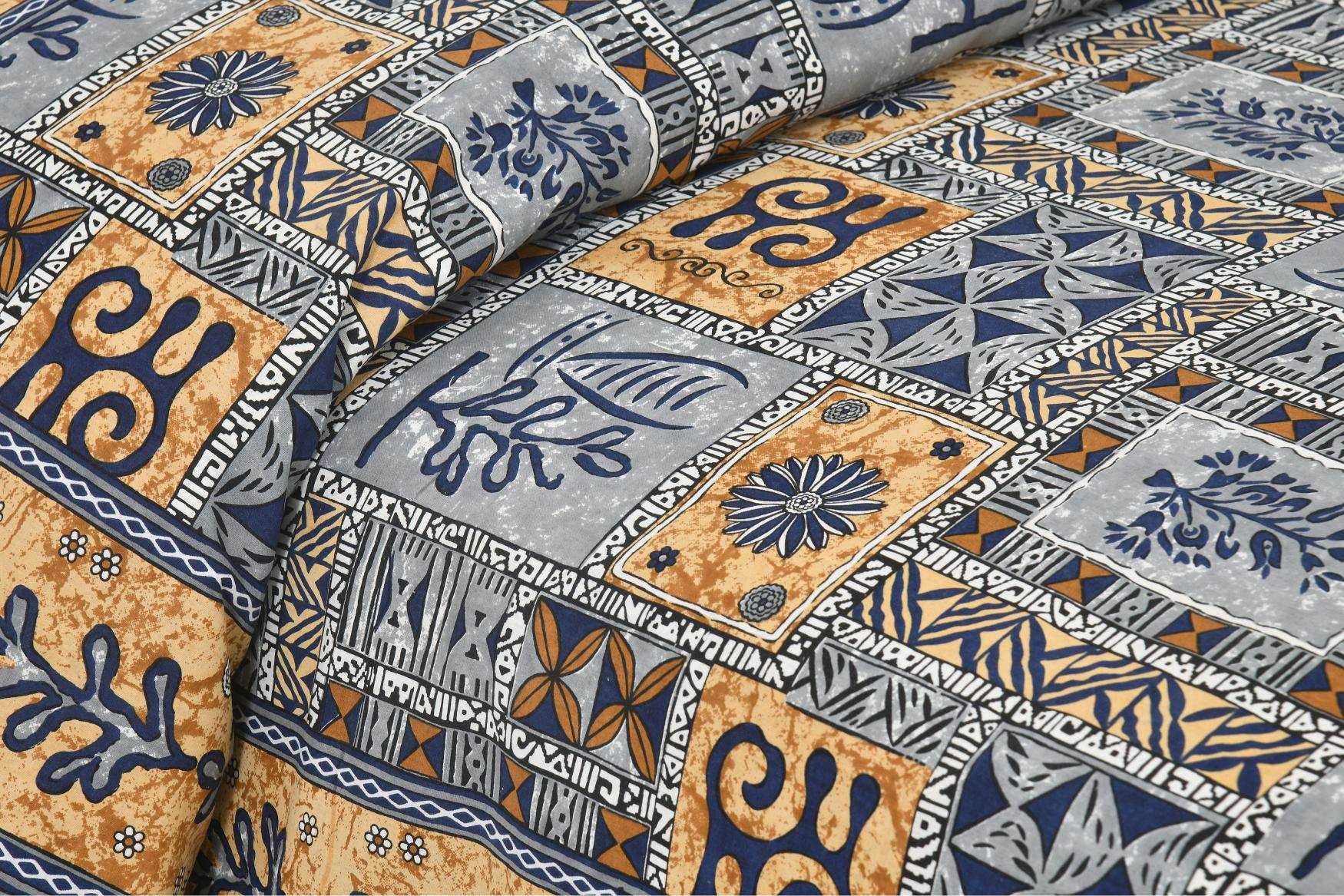 Gulnaar Grace – Jaipuri Cotton Bedsheet Bedsheet NAKSHATRA03-BLUE-C-_3