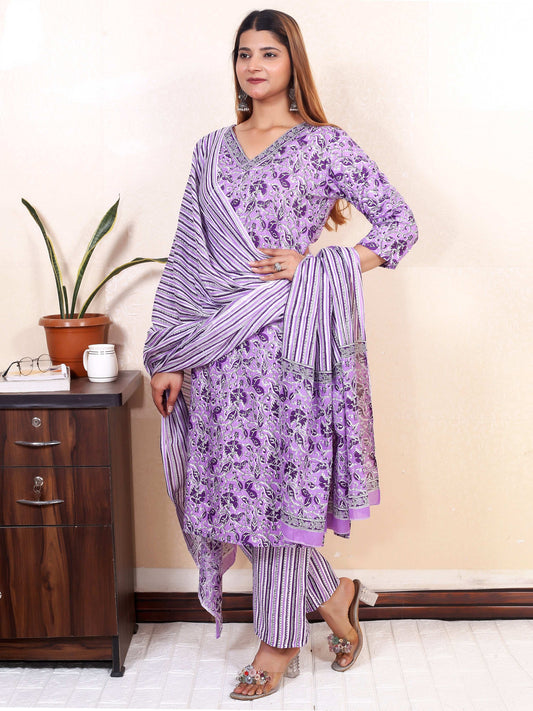 Srishti Textile Ethnic Cotton Pant Kurti for Women Kurti ethnic-cotton-pant-kurti-printed-fabric-with-border-_1