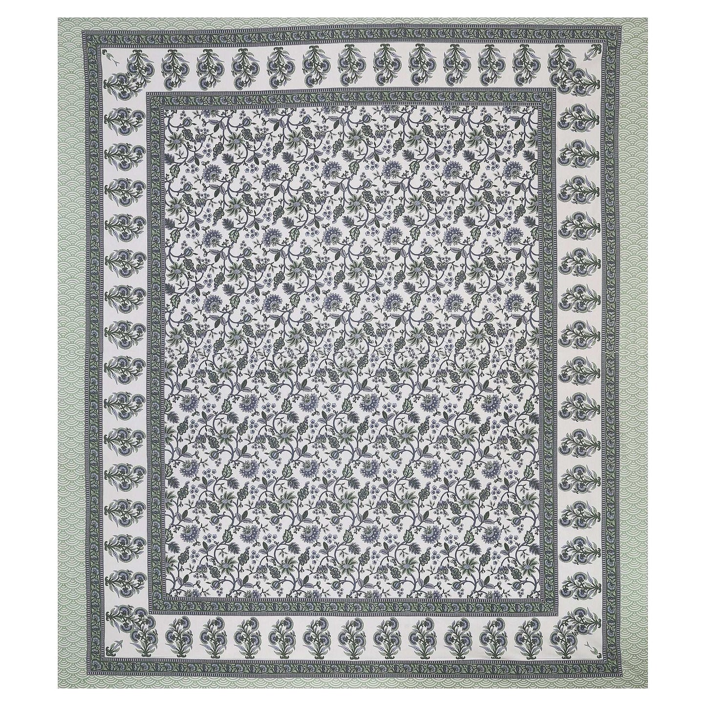 Srishti Textile Jaipuri Boota Design King Size Bedsheet KING SIZE BEDSHEET jaipuri-bootas-design-bedsheet-floral-pattern-_3