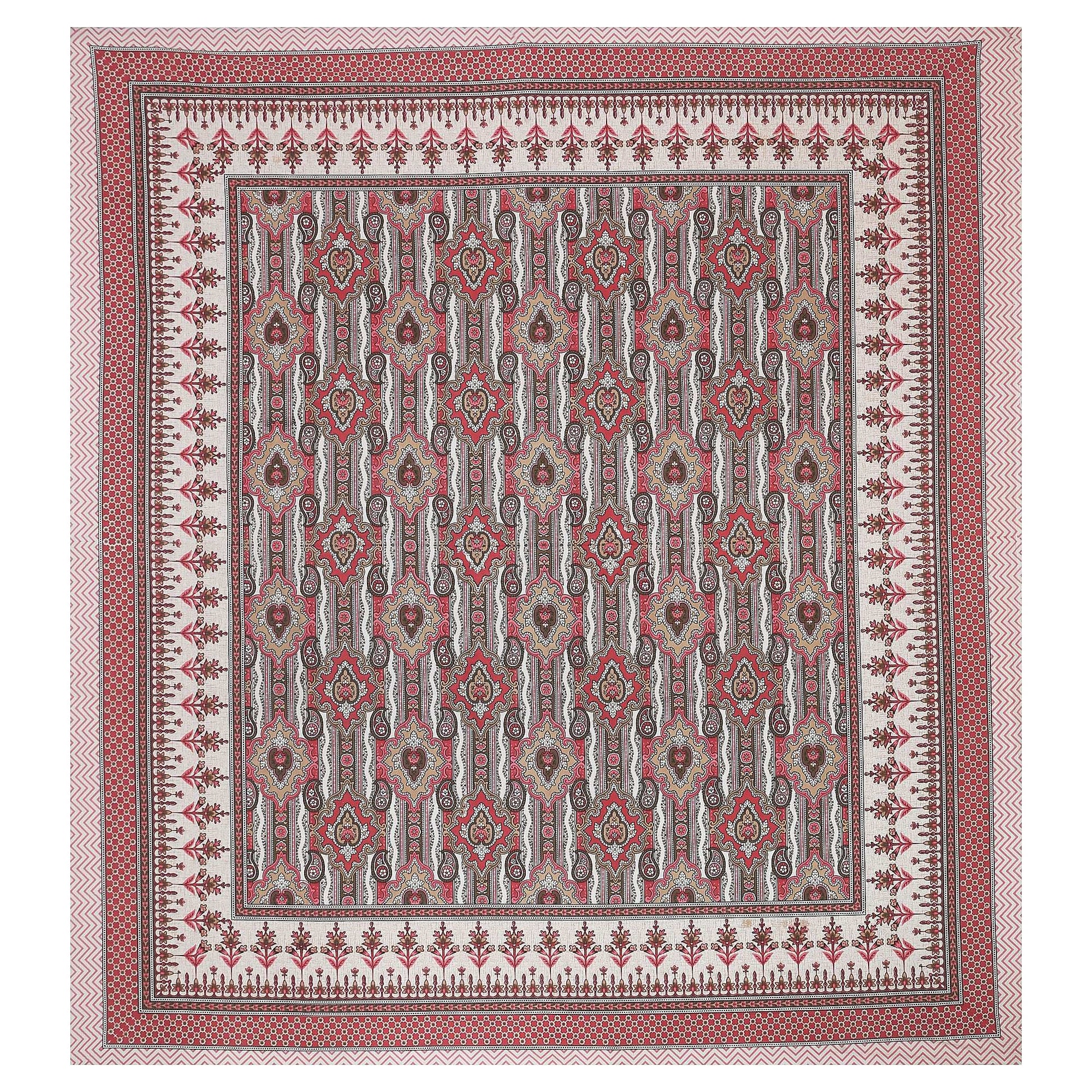 Srishti Textile King Size Bedsheet with Floral Print KING SIZE BEDSHEET king-size-bedsheet-with-floral-print-bedspread-_3