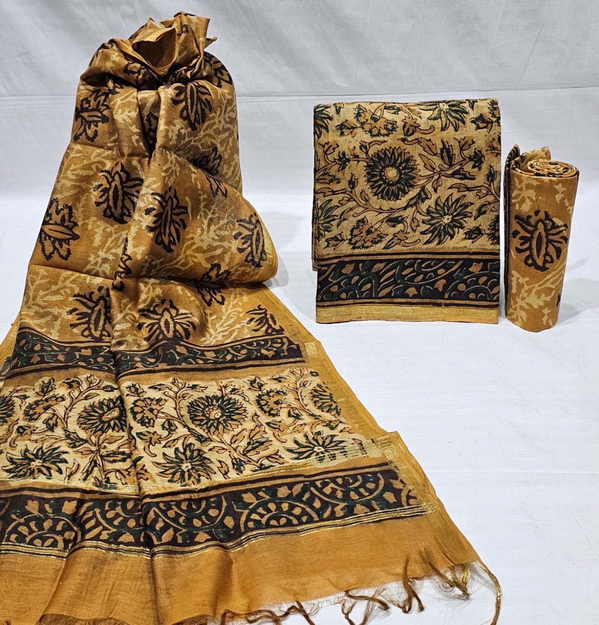 Chanderi Banarasi Salwar Suit Silk Cotton Salwar Kameez Fabric With Dupatta  Banrasi Chanderi Silk Fabric Eid Dress - Etsy Hong Kong
